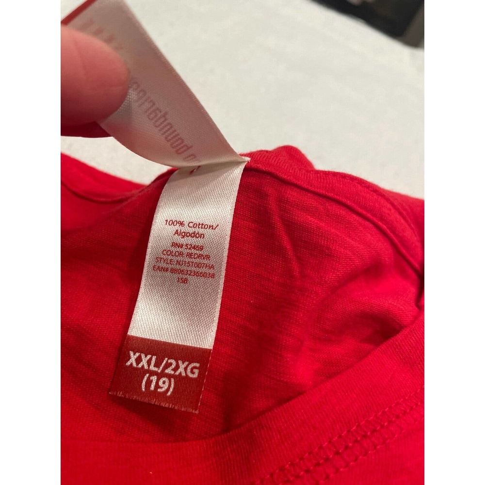 No Boundaries Size XXL 19 Juniors Red Hooded Sweater Top Pockets Pullover Hoodie - Picture 6 of 9